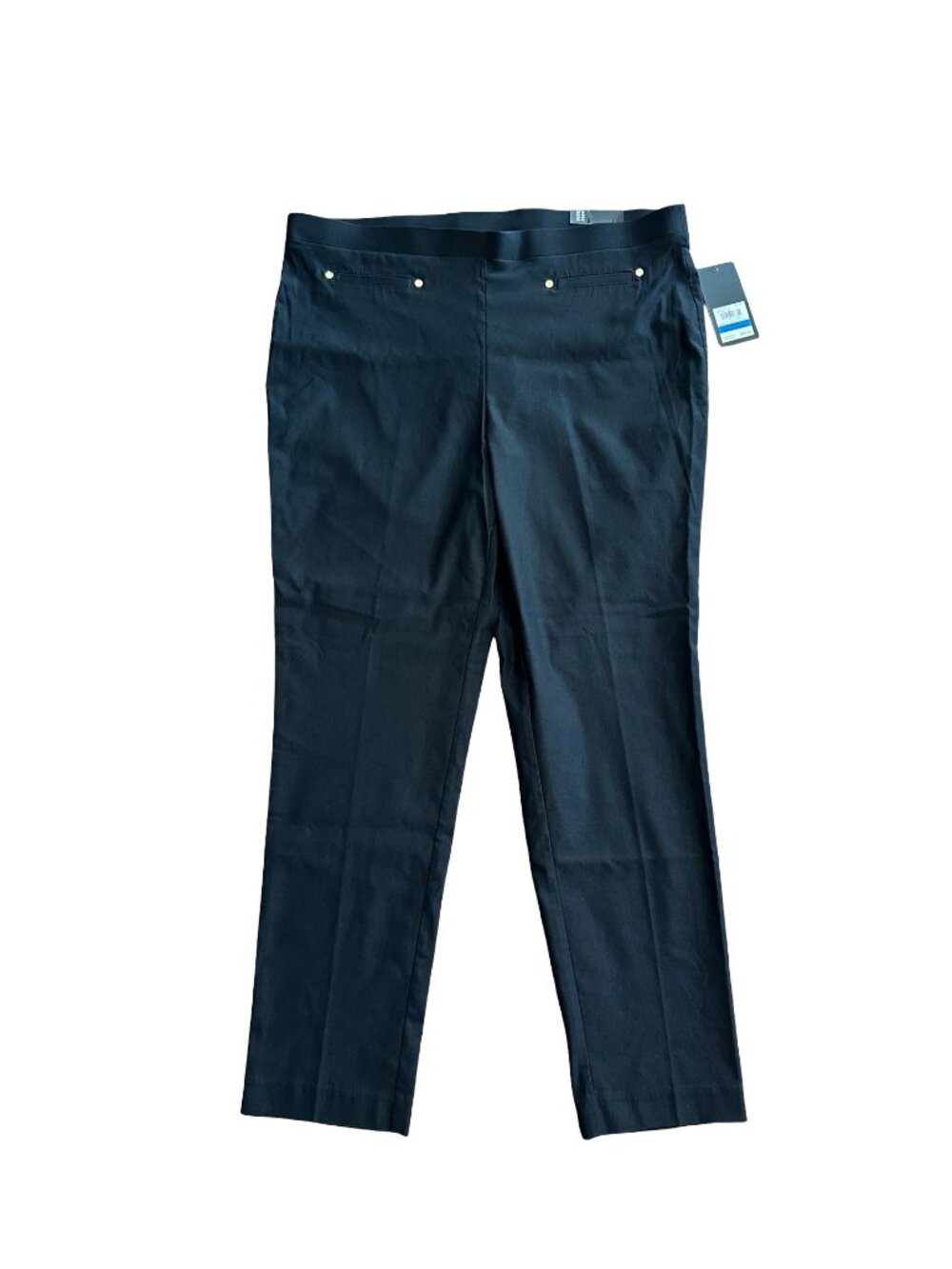 Jones New York Pants Womens XL Black Slim Ankle Stretch Signature Career Work